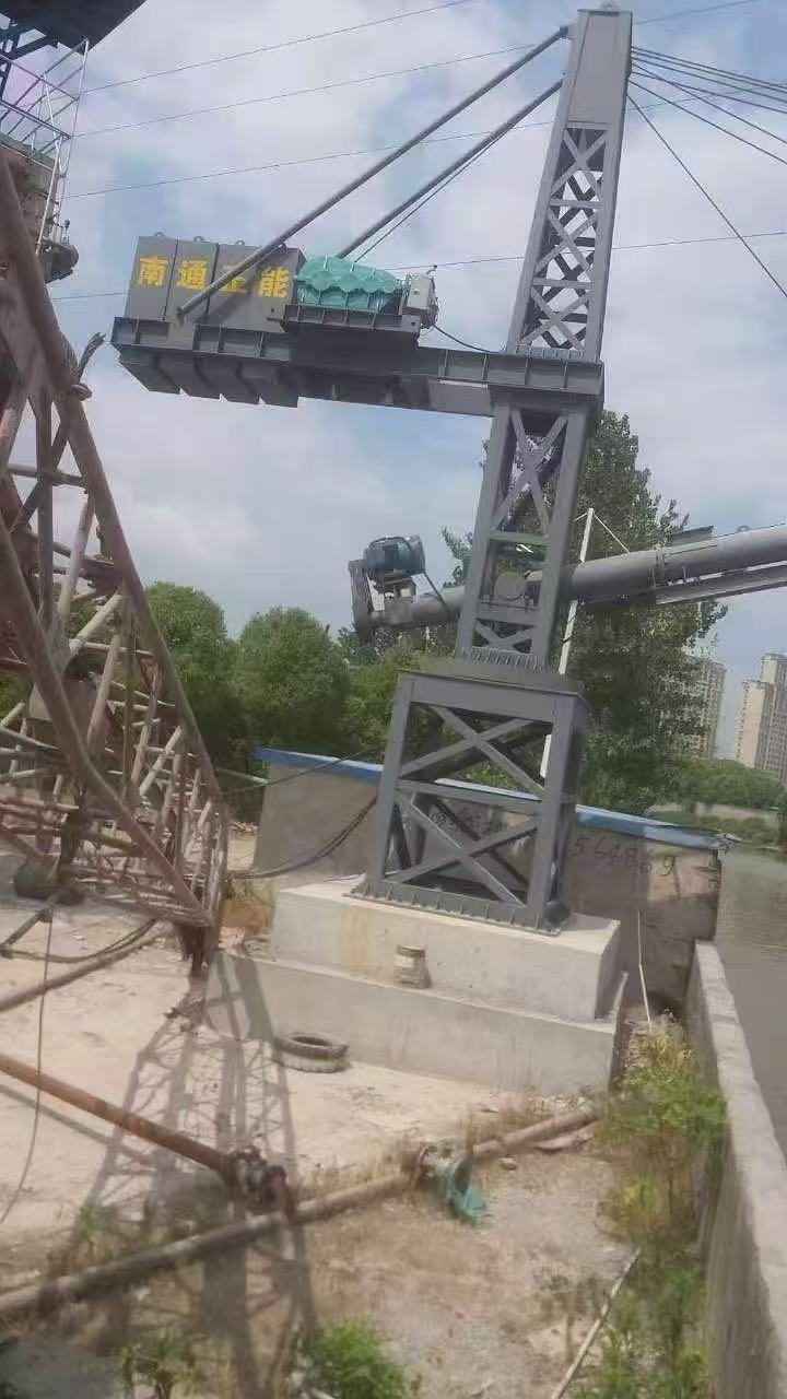 卸船机检查现场展示